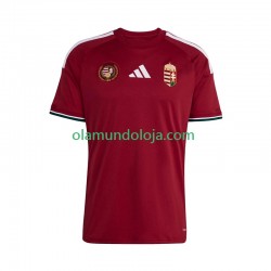 Camisola Hungria Homem Equipamento Primeiro 2026 Manga Curta